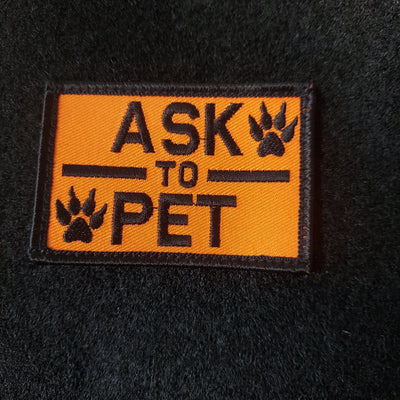 DoLife Pet Patches Ask To Pet, Patch