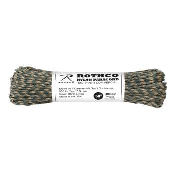 550 Type 3 Nylon Camo Paracord 100' – The Command Bunker