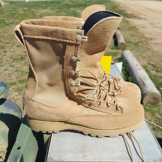 BELLEVILLE USA製 GORE-TEX×Vibram 砂色 ミリタリー 8R Belleville Gortex Boots US Military Belleville Gortex Tan