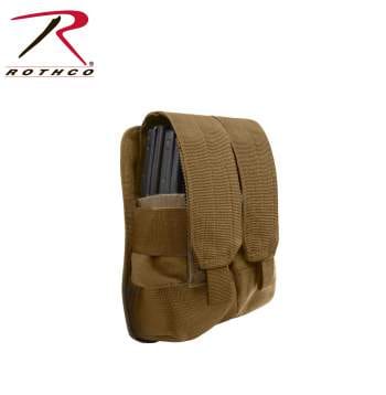 The Command Bunker Coyote Brown Double Rifle Magazine Pouch