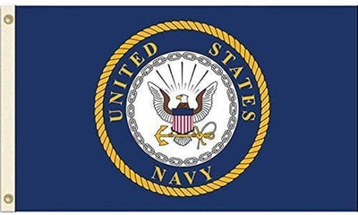 3 X 5 United States Navy3 X 5 United States Navy Flag with grommets. 3X5 Flag make for a great gift. Can be hung on your office wall or proudly outside for everyone to see. Flag has seal wi5 United States Navy