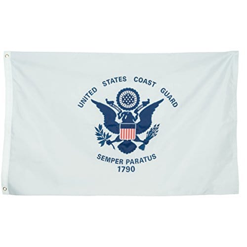 The Command Bunker flags Single Sided Coast Guard Flag