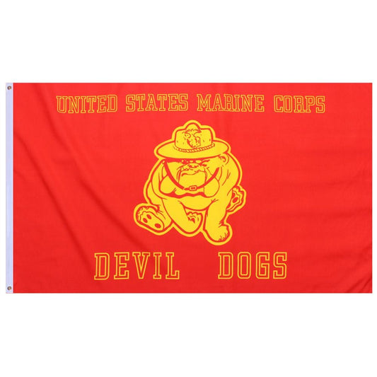 The Command Bunker flags USMC Devil Dog 3X5 Flag
