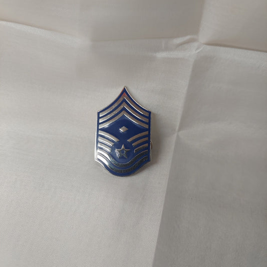 The Command Bunker hat pin USAF CMS/DIA E9 Rank Insignia Pin