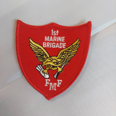 1st Marine Brigade Patch1st Marine Brigade patch. Iron- on or sew on your favorite jacket or hat and show it off.1st Marine Brigade Patch