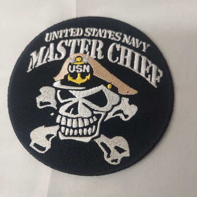 The Command Bunker Patches Navy Master Chief Jacket Patch