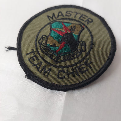 The Command Bunker Patches USAF Strategic Air Command Master Team Chief Patch