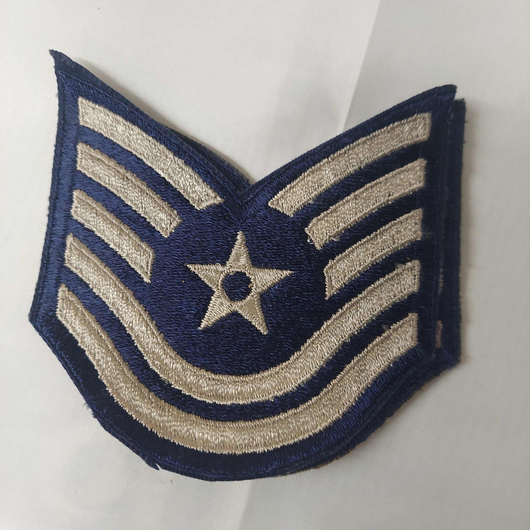 USAF Technical Sargent Rank Insignia Patch Sets come in different colo ...