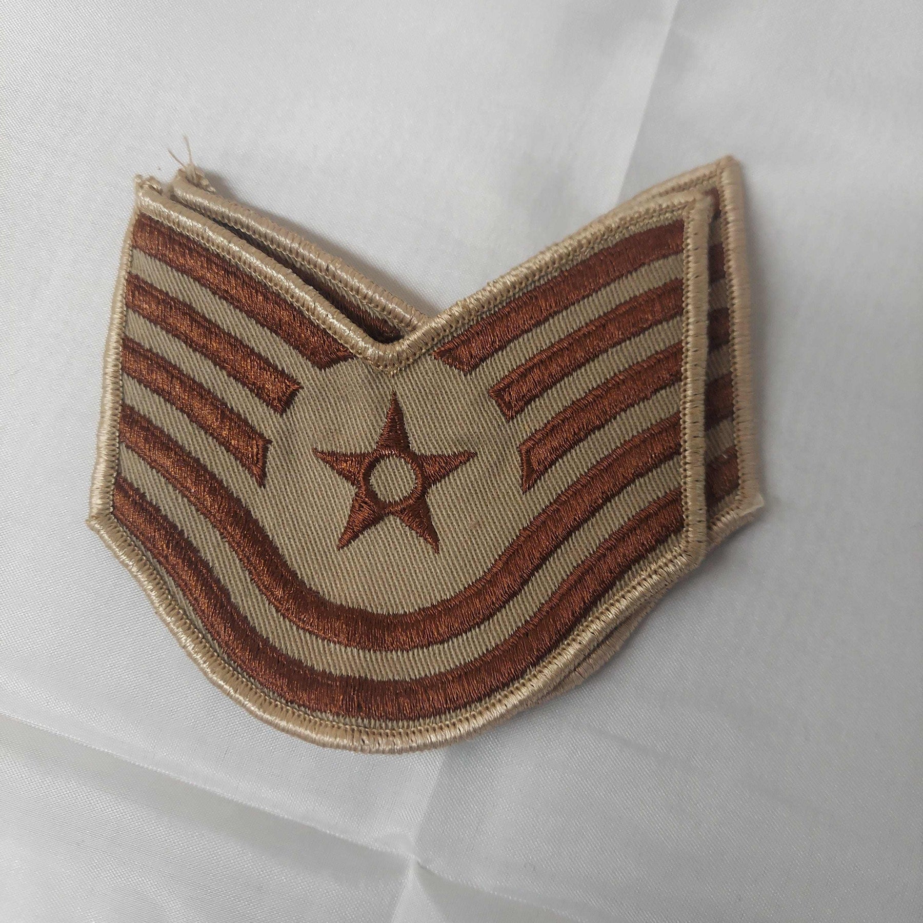 USAF Technical Sargent Rank Insignia Patch Sets come in different colo ...