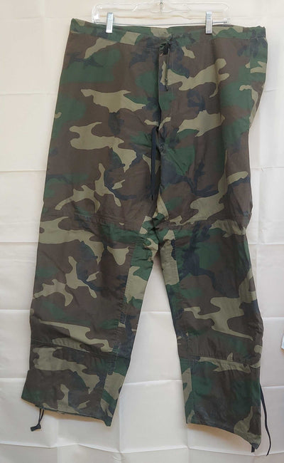 Trousers ColdWet Weather Camouflage The Command Bunker Woodland Gortex pants. Waterproof camouflauge.