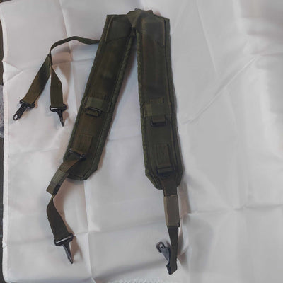 Individual Equipment Suspenders LC- 1Individual Equipment, Suspenders, NSN# 8465-00-001-6471. Attaches to Army Equipment BeltIndividual Equipment Suspenders LC- 1